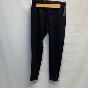 TGP/the Gym People leggings/ LG Black NWT